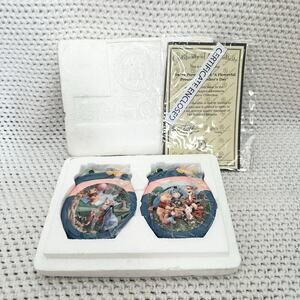 Bradford Pooh’s Honeypot Adventures Ornament Set Sweet Pursuits Mothers Day New